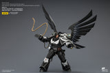 [Pre-Order]1/18 JOYTOY Action Figure Warhammer The Horus Heresy Raven Guard Corvus Corax, Primarch of the XIX Legion with artificer-crafted lightning talons, archaeotech pistols, and whip