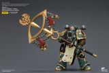 [Pre-Order]1/18 JOYTOY Action Figure Warhammer The Horus Heresy Sons of Horus Maloghurst the Twisted, the Warmaster's Equerry with Legion Standard and Banestrike Bolter