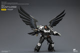 [Pre-Order]1/18 JOYTOY Action Figure Warhammer The Horus Heresy Raven Guard Corvus Corax, Primarch of the XIX Legion with artificer-crafted lightning talons, archaeotech pistols, and whip
