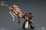 [Pre-Order]1/18 JOYTOY Action Figure Warhammer 40K Black Templars Crusader Ancient with Power Sword and Bolt Pistol
