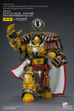 [Pre-Order]1/18 JOYTOY Action Figure Warhammer The Horus Heresy Imperial Fists Lord Castellan Evander Garrius, The Tyrant of Cthonia with the Subjugator and Incineratus