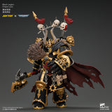 [Pre-Order]1/18 JOYTOY Action Figure Warhammer 40K Black Legion Chaos Lord with Power Fist, Plasma Pistol and Astartes Chainblade