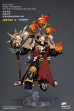 [Pre-Order]1/18 JOYTOY Action Figure Warhammer 40K Black Legion Master of Possession with Staff of Possession and Bolt Pistol