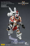 [Pre-Order]1/18 JOYTOY Action Figure Warhammer 40K Game Edition White Scars Assault Intercessor Champion with Thunder Hammer and Bolt Pistol