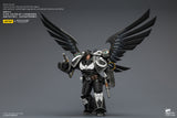 [Pre-Order]1/18 JOYTOY Action Figure Warhammer The Horus Heresy Raven Guard Corvus Corax, Primarch of the XIX Legion with artificer-crafted lightning talons, archaeotech pistols, and whip