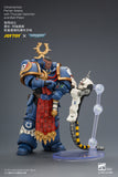 [Pre-Order]1/18 JOYTOY Action Figure Warhammer 40K Ultramarines Ferren Areios with Thunder Hammer and Bolt Pistol