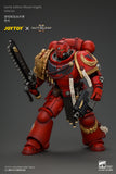 [Pre-Order]1/18 JOYTOY Action Figure Warhammer 40K Game Edition Blood Angels Veteran with Bolt Rifle, Chainsword and Bolt Pistol and Plasma Pistol