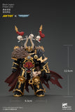 [Pre-Order]1/18 JOYTOY Action Figure Warhammer 40K Black Legion Chaos Lord with Power Fist, Plasma Pistol and Astartes Chainblade