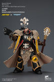 [Pre-Order]1/18 JOYTOY Action Figure Warhammer 40K Space Wolves Wolf Priest with Absolvor Bolt Pistol and Crozius