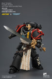 [Pre-Order]1/18 JOYTOY Action Figure Warhammer 40K Black Templars Crusader Ancient with Power Sword and Bolt Pistol