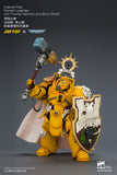 [Pre-Order]1/18 JOYTOY Action Figure Warhammer 40K Imperial Fists Darnath Lysander with Thunder Hammer and Storm Shield
