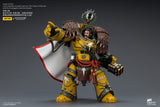 [Pre-Order]1/18 JOYTOY Action Figure Warhammer The Horus Heresy Imperial Fists Lord Castellan Evander Garrius, The Tyrant of Cthonia with the Subjugator and Incineratus
