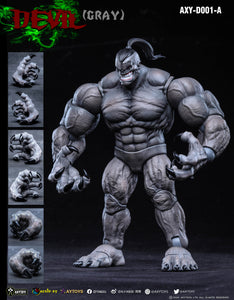 [Pre-Order]AxyToys 1/12 20CM Action Figure Devil Red Version Grey Version