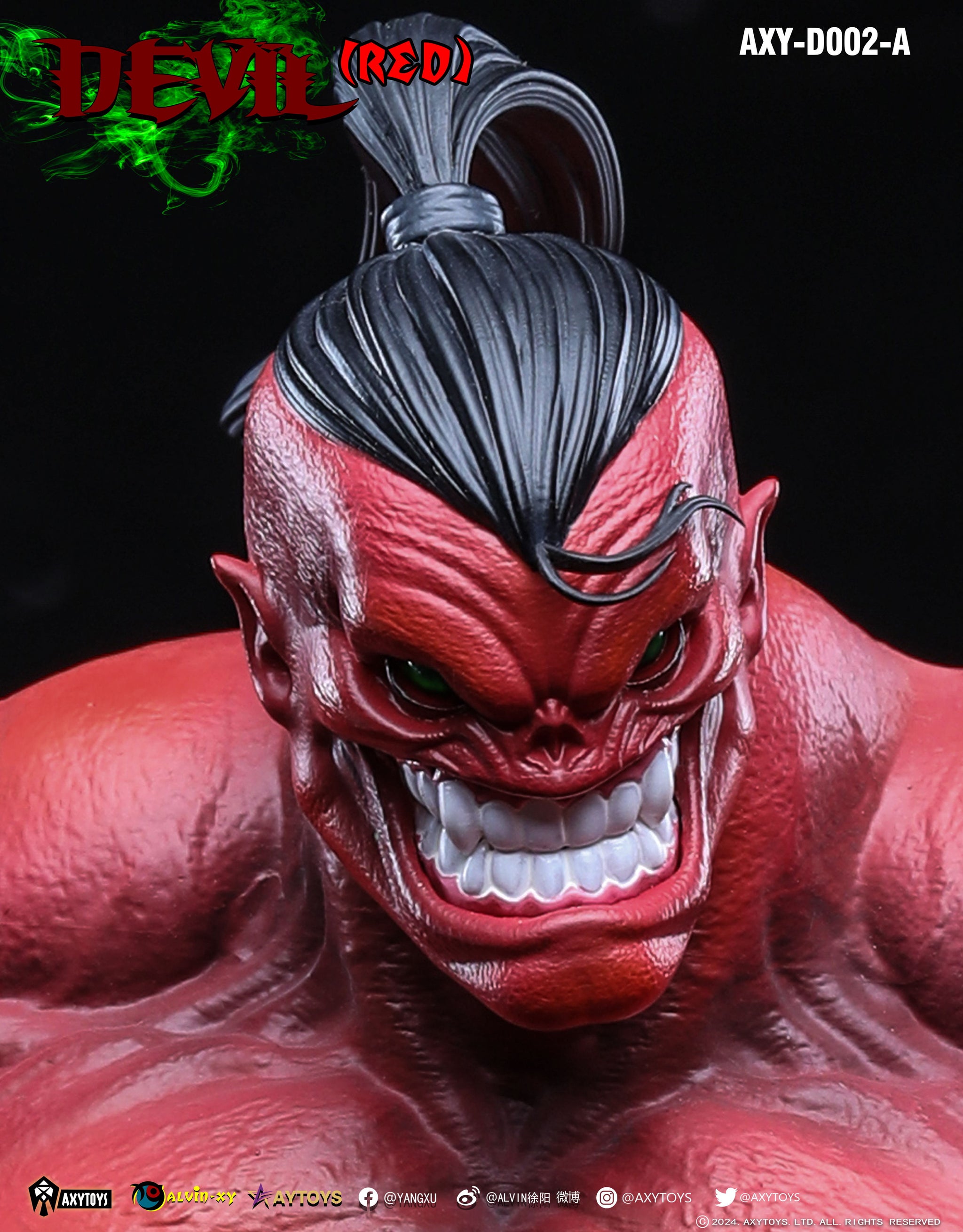 AxyToys 1/12 20CM Action Figure Devil Red Version Grey Version