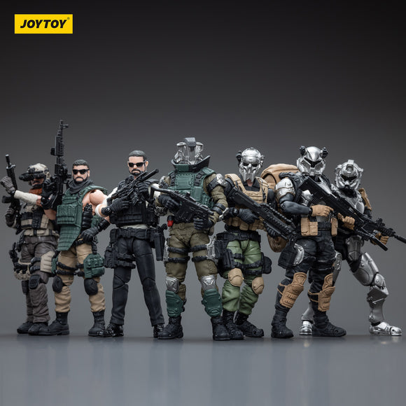 1/18 JOYTOY 3.75inch Action Figure Yearly Army Builder Promotion Pack Figure(7PCS)