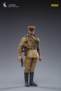 JOYTOY 1/18 3.75 Action Figure WWII  Soviet officer