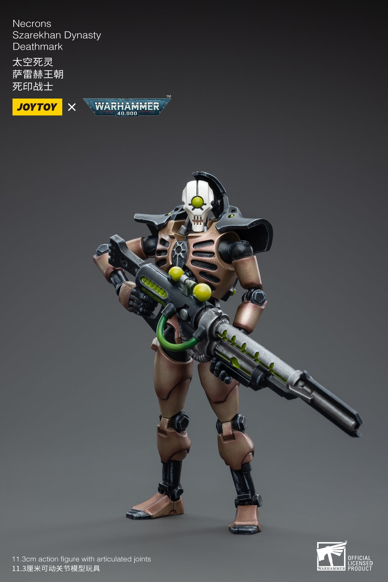 EverQuest Danak Dhorentath フィギュア 未開封 1/18 JOYTOY Action Figure Warhammer Necrons Szarekhan