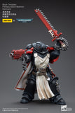 1/18 JOYTOY Action Figure Warhammer Black Templars Primaris Sword Brethren Harmund
