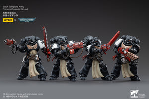 1/18 JOYTOY Action Figure Warhammer Black Templars Primaris Crusader Squad