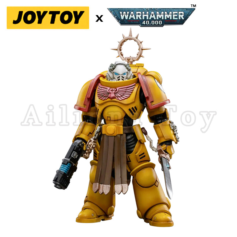 Figurine Warhammer 40k Imperial Fists - Frère Thracius 1/18 Par JOYTOY - Collection Robot