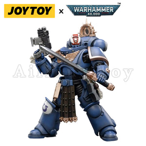 1/18 JOYTOY Action Figure Warhammer Ultramarines Primaris Lieutenant Amulius