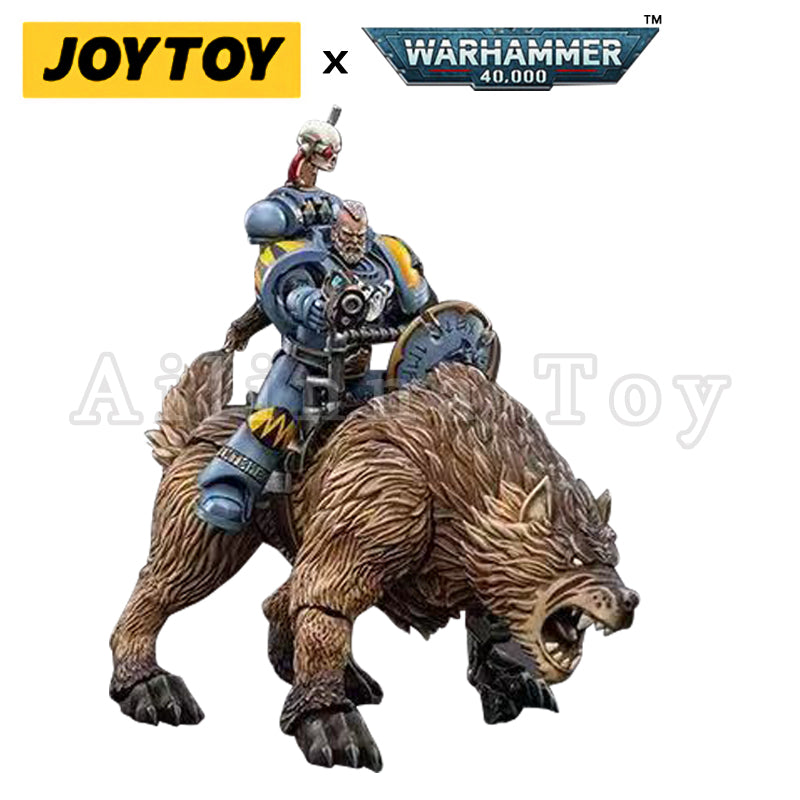 JoyToy Warhammer 40K Space Wolves Thunderwolf Bjane Frode top 1/18 Action Figure