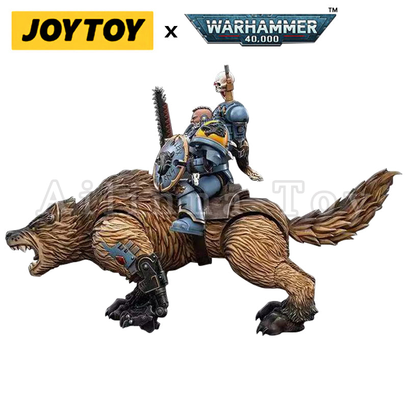 JoyToy Space Marines - Space Wolves - Thunderwolf Cavalry Bjane 1/18 -  Warhammer 40K - Figurine Collector EURL