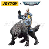 1/18 JOYTOY Action Figure Warhammer Space Wolves Thunderwolf Cavalry Frode
