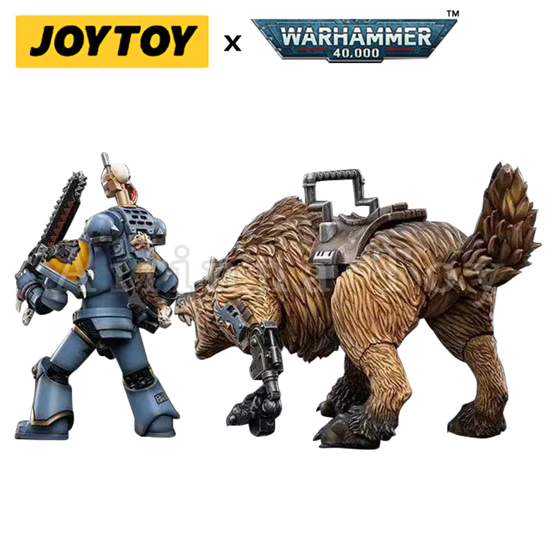 Warhammer 40k figurine 1/18 Space Wolves Thunderwolf Cavalry Bjane - La  Boutique du Sorcier