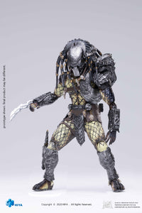 1/18 HIYA 4inch Action Figure Exquisite Mini Series AVP Alien vs. Predator Warrior Iron Blood