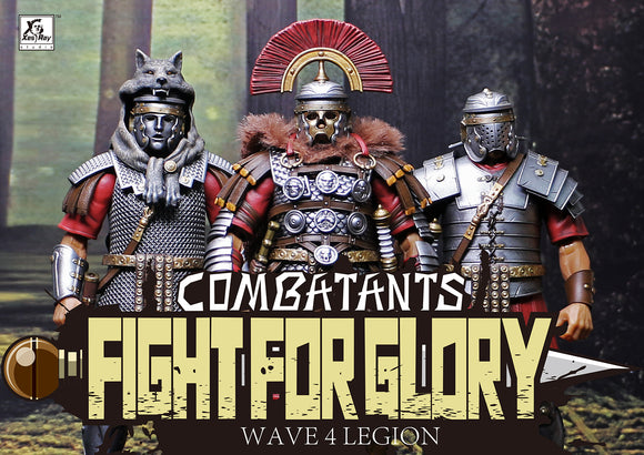 XesRay Fight For Glory 1/12 6inches Action Figure Combatants Wave 4 Roman Trio