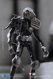 1/18 HIYA 4inch Action Figure Exquisite Mini Series Judge Dredd Judge Mortis (Black & White)