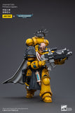 1/18 JOYTOY Action Figure Warhammer Imperial Fists Primaris Captain Alros Lysigal