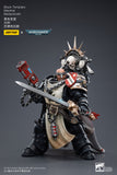 1/18 JOYTOY Action Figure Warhammer Black Templars Marshal Baldeckrath