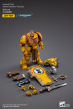 1/18 JOYTOY Action Figure Warhammer Imperial Fists Veteran Brother Thracius