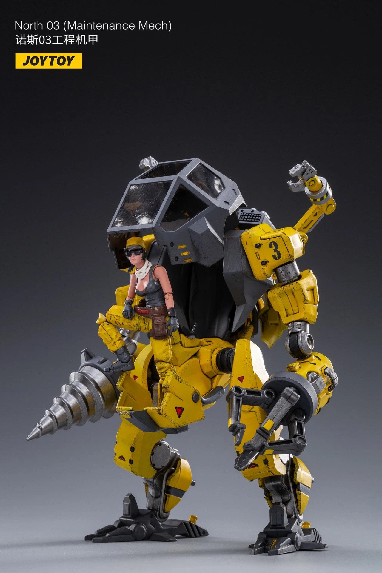 JOYTOY 1/18 Action Figure Mecha NOS 03 Maintenance Anime JOYTOY 1/18 Action Figure Mecha NOS 03 Maintenance Anime