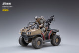 JOYTOY 1/18 Action Figure Vehicle Wildcat ATV Sand Version Anime Collection Model