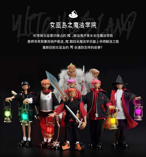COME4ARTS Witch Island Series Fashion Toy Doll Beer Can Action Figures
