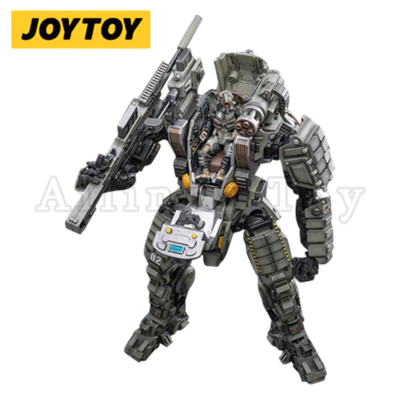 Mecha Figure JOYTOY 1/18 Action Figure Mecha New Zeus Mecha Heavy Firepower ...