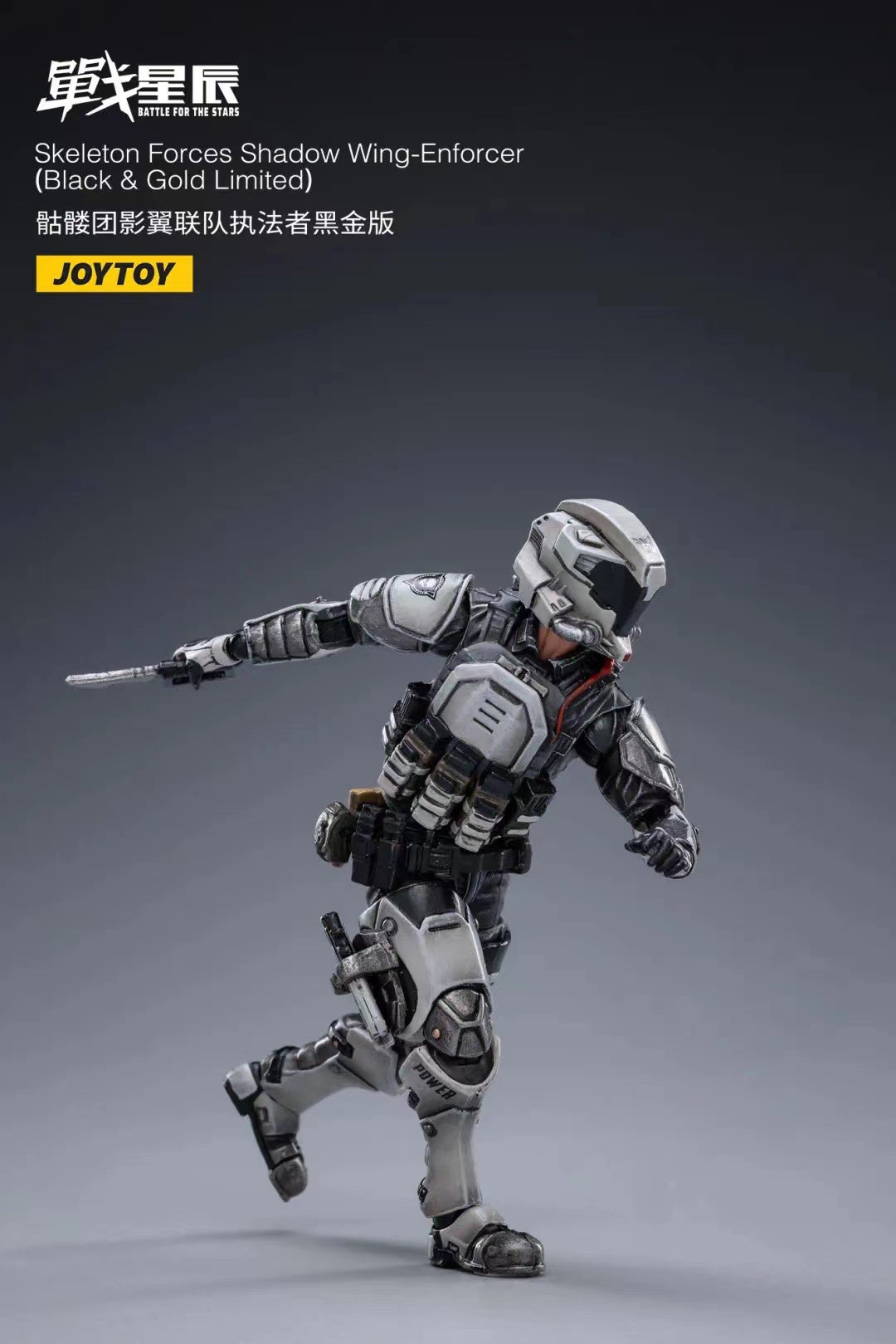 JOYTOY 1/18 Action Figure Skeleton Forces Shadow Wing Enforcer – Ailinna Toy